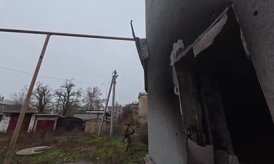 Освобожденный Красноармейск в ДНР