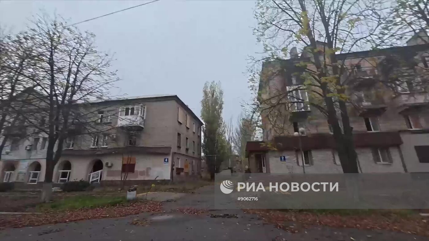 Освобожденный Красноармейск в ДНР