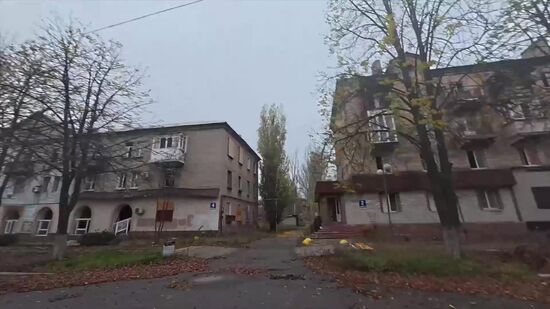 Освобожденный Красноармейск в ДНР