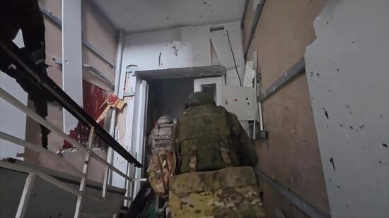 Освобожденный Красноармейск в ДНР