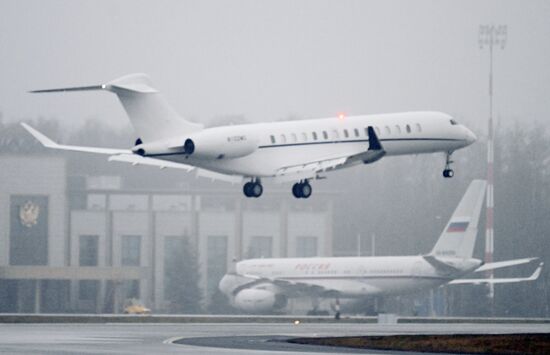 Прилет делегации США в Москву 