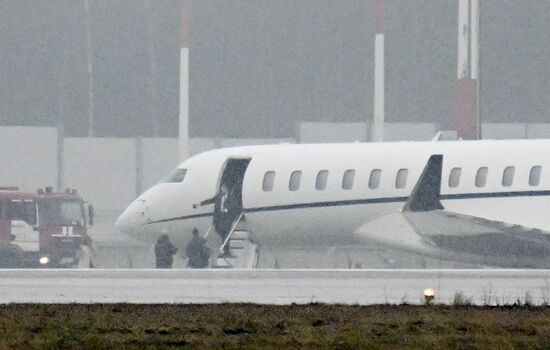 Прилет делегации США в Москву 