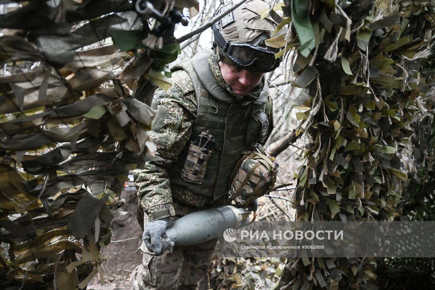 Боевая работа танка Т-80 группировки войск "Центр"