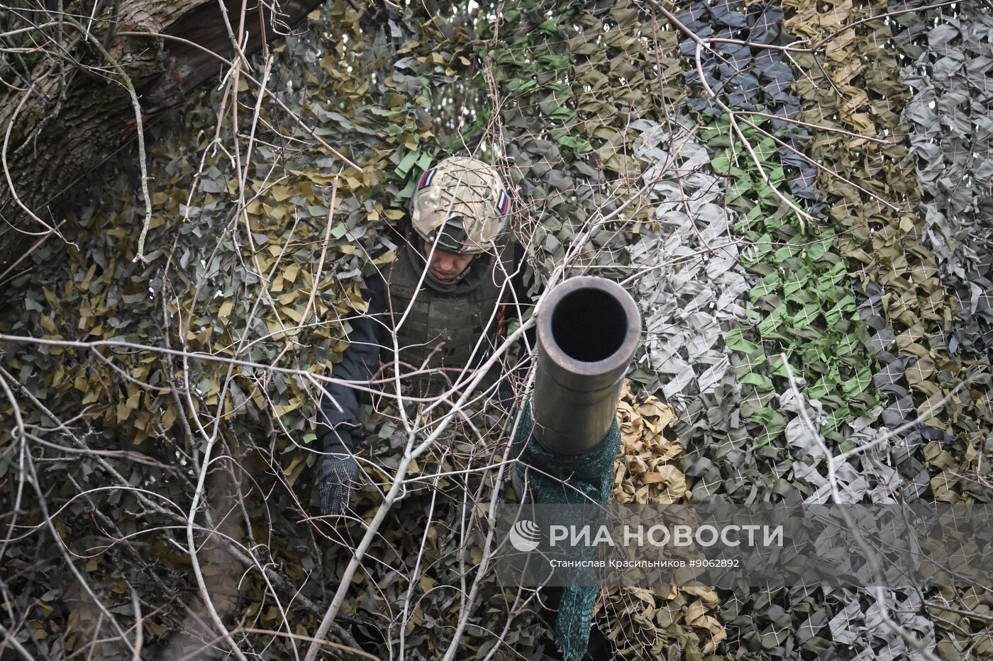 Боевая работа танка Т-80 группировки войск "Центр"