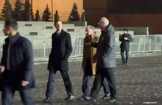 Прилет делегации США в Москву 