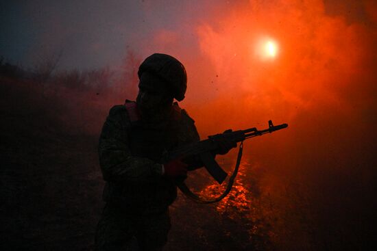 Боевая работа РСЗО "Град" группировки войск "Центр" на Красноармейском направлении СВО