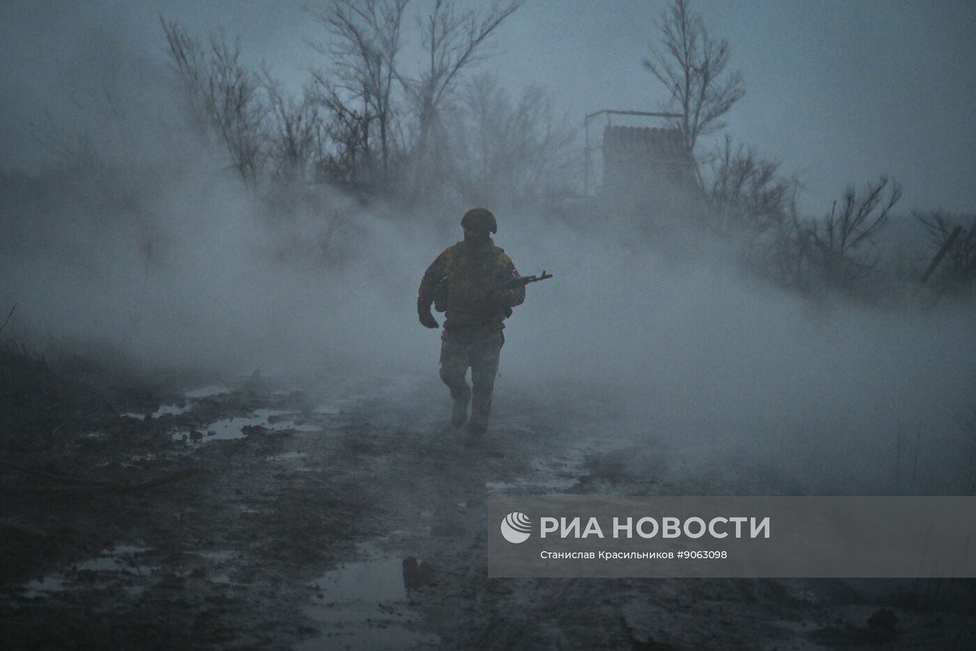 Боевая работа РСЗО "Град" группировки войск "Центр" на Красноармейском направлении СВО