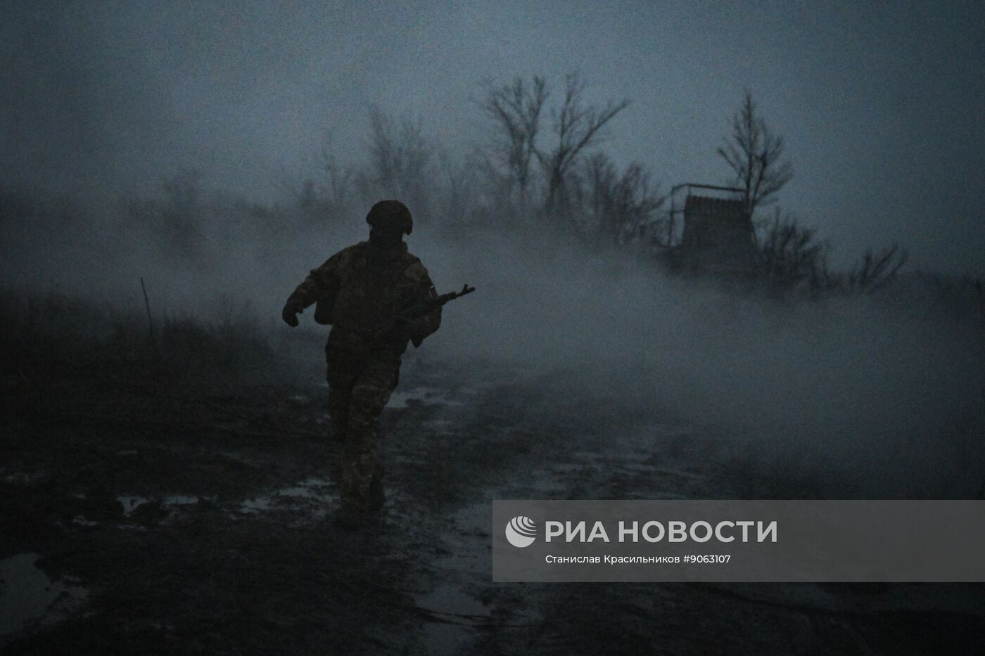 Боевая работа РСЗО "Град" группировки войск "Центр" на Красноармейском направлении СВО