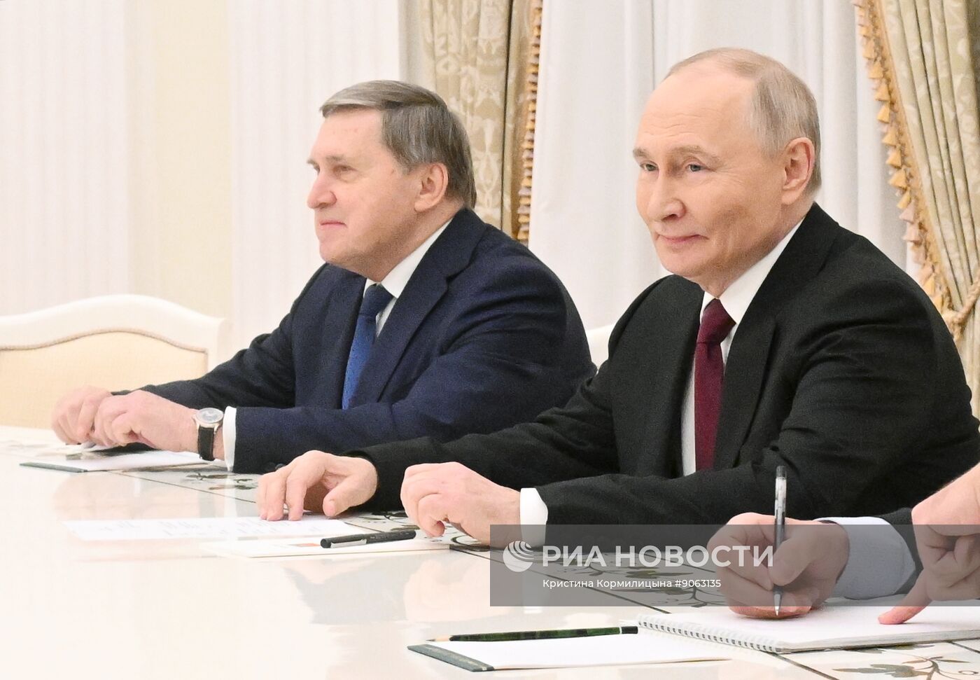 Президент Владимир Путин встретился со спецпосланником Стивеном Уиткоффом