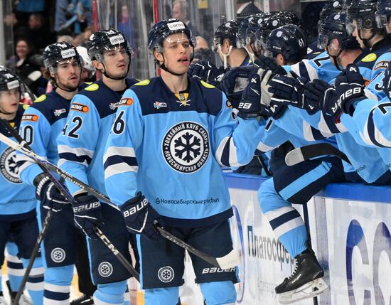 Хоккей. КХЛ. "Сибирь" (Новосибирск) - "Спартак" (Москва)