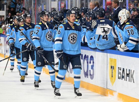 Хоккей. КХЛ. "Сибирь" (Новосибирск) - "Спартак" (Москва)