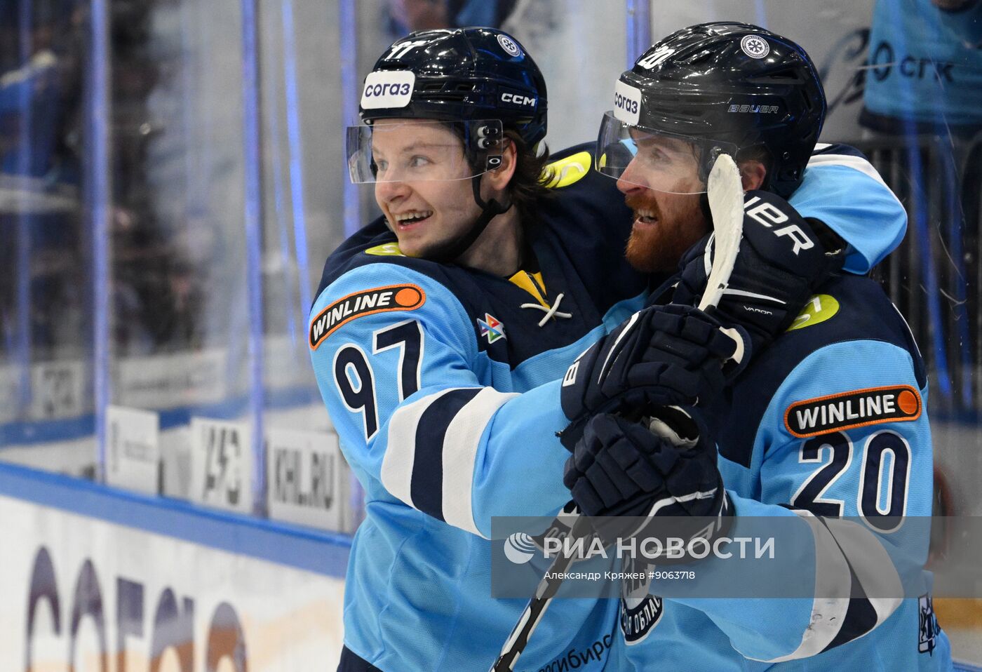 Хоккей. КХЛ. "Сибирь" (Новосибирск) - "Спартак" (Москва)