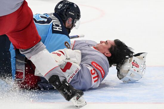 Хоккей. КХЛ. "Сибирь" (Новосибирск) - "Спартак" (Москва)