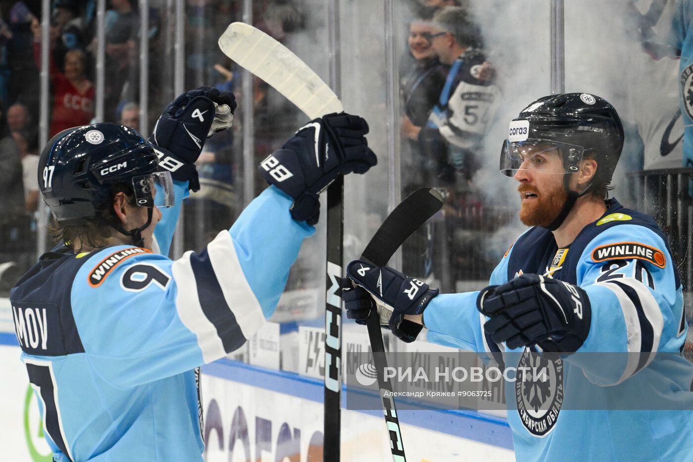 Хоккей. КХЛ. "Сибирь" (Новосибирск) - "Спартак" (Москва)