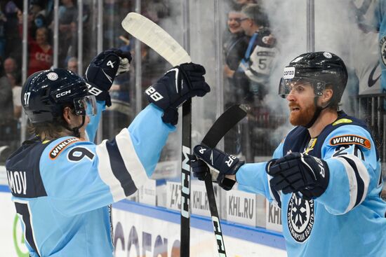 Хоккей. КХЛ. "Сибирь" (Новосибирск) - "Спартак" (Москва)