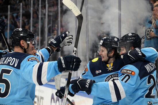 Хоккей. КХЛ. "Сибирь" (Новосибирск) - "Спартак" (Москва)