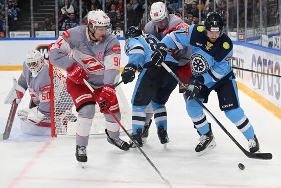 Хоккей. КХЛ. "Сибирь" (Новосибирск) - "Спартак" (Москва)