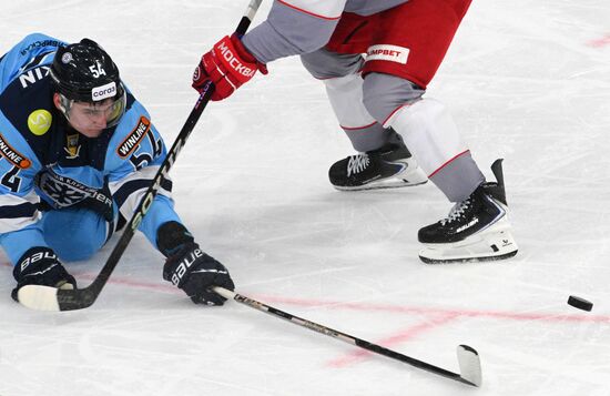 Хоккей. КХЛ. "Сибирь" (Новосибирск) - "Спартак" (Москва)