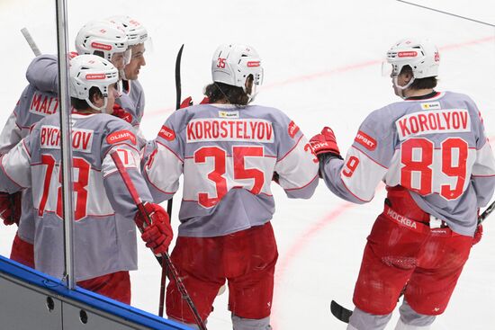 Хоккей. КХЛ. "Сибирь" (Новосибирск) - "Спартак" (Москва)