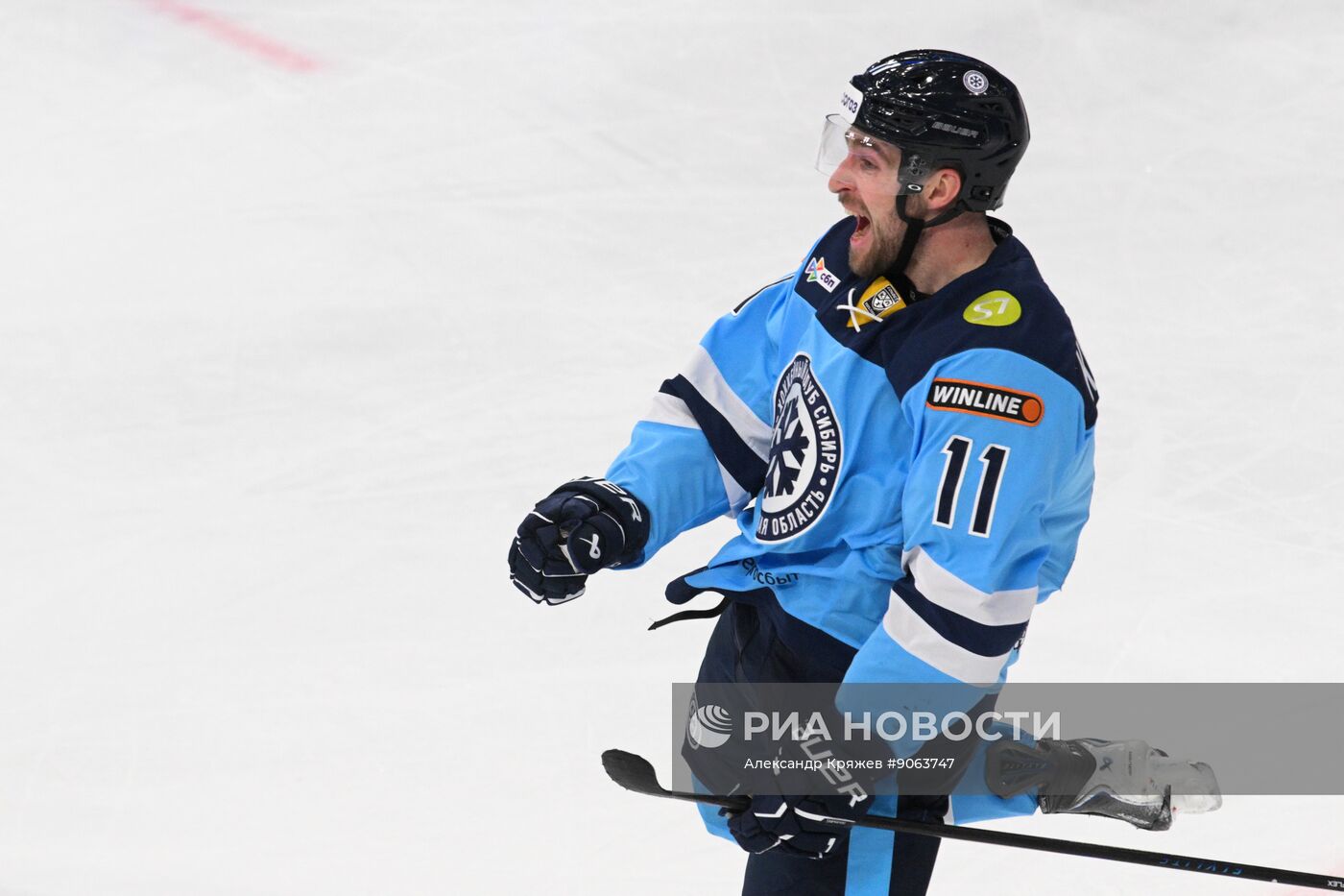 Хоккей. КХЛ. "Сибирь" (Новосибирск) - "Спартак" (Москва)