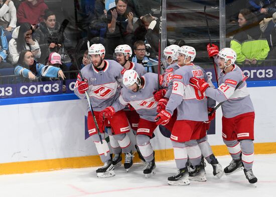 Хоккей. КХЛ. "Сибирь" (Новосибирск) - "Спартак" (Москва)