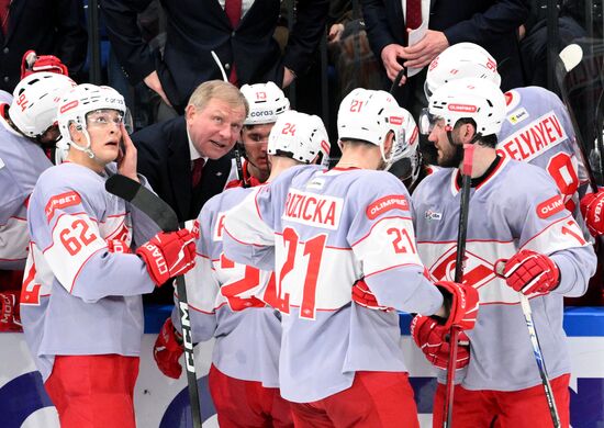 Хоккей. КХЛ. "Сибирь" (Новосибирск) - "Спартак" (Москва)