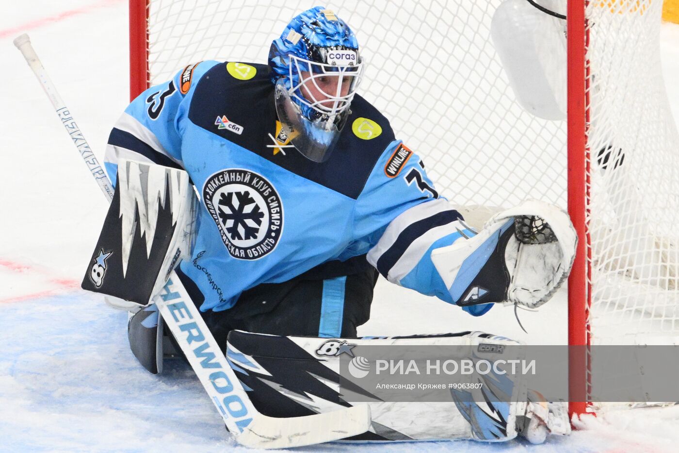 Хоккей. КХЛ. "Сибирь" (Новосибирск) - "Спартак" (Москва)