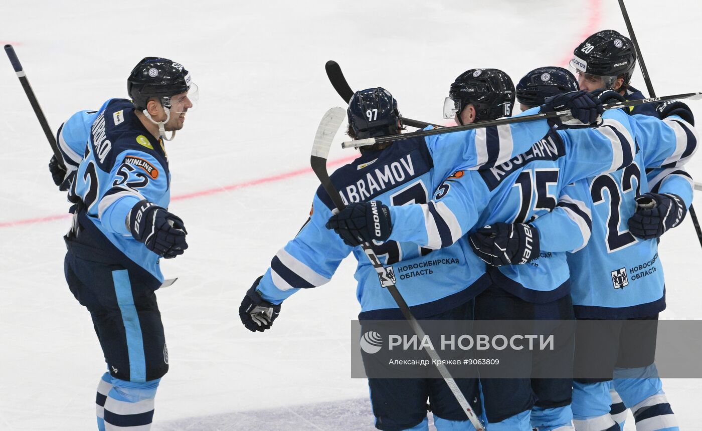 Хоккей. КХЛ. "Сибирь" (Новосибирск) - "Спартак" (Москва)