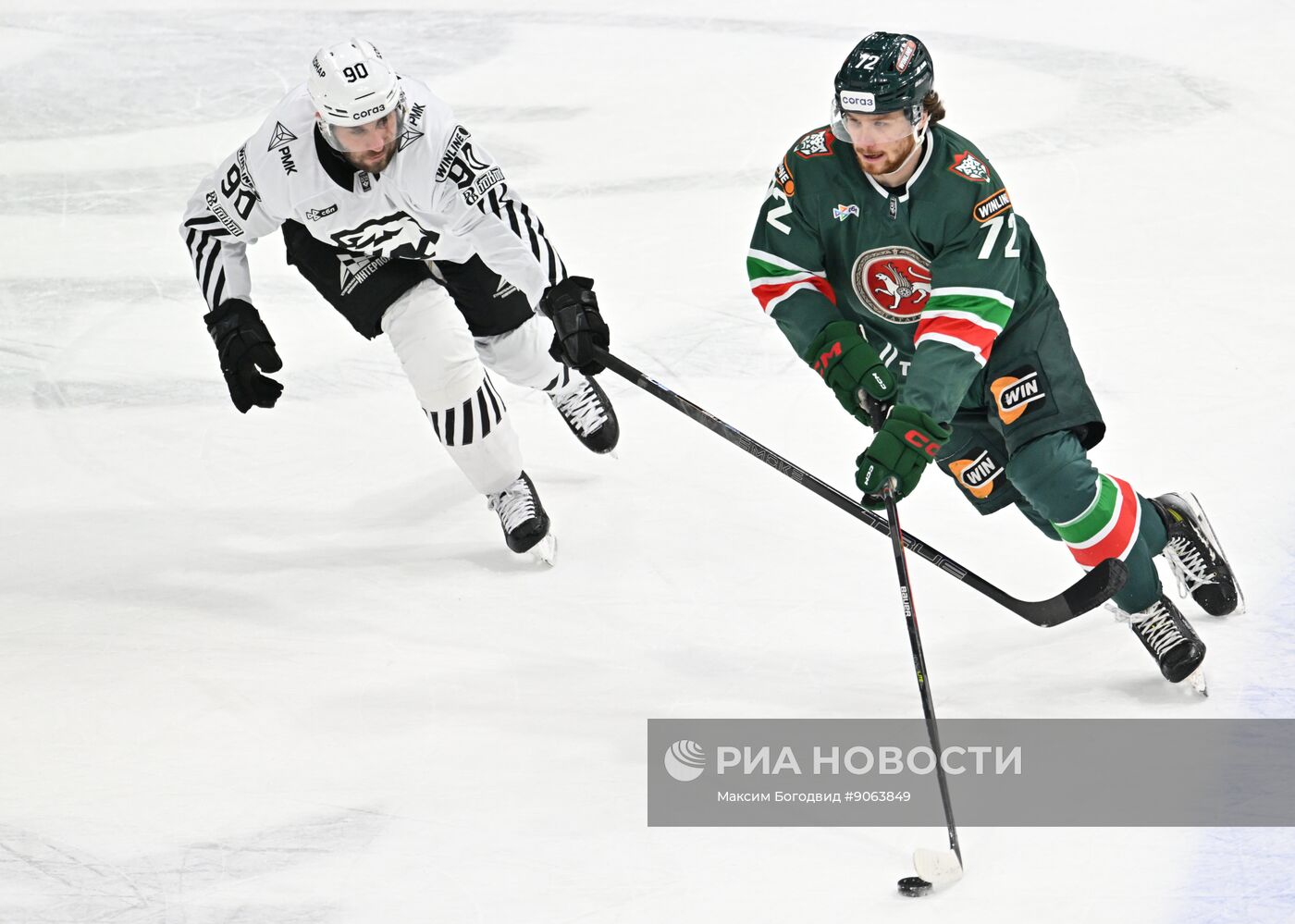 Хоккей. КХЛ. "Ак Барс" (Казань) - "Трактор" (Челябинск)