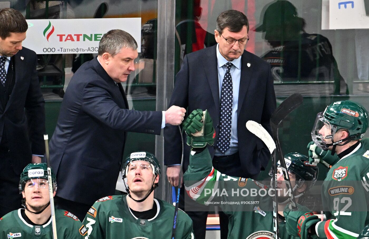 Хоккей. КХЛ. "Ак Барс" (Казань) - "Трактор" (Челябинск)