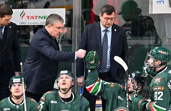 Хоккей. КХЛ. "Ак Барс" (Казань) - "Трактор" (Челябинск)