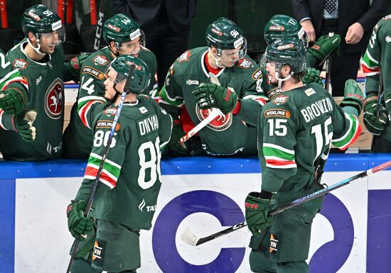 Хоккей. КХЛ. "Ак Барс" (Казань) - "Трактор" (Челябинск)