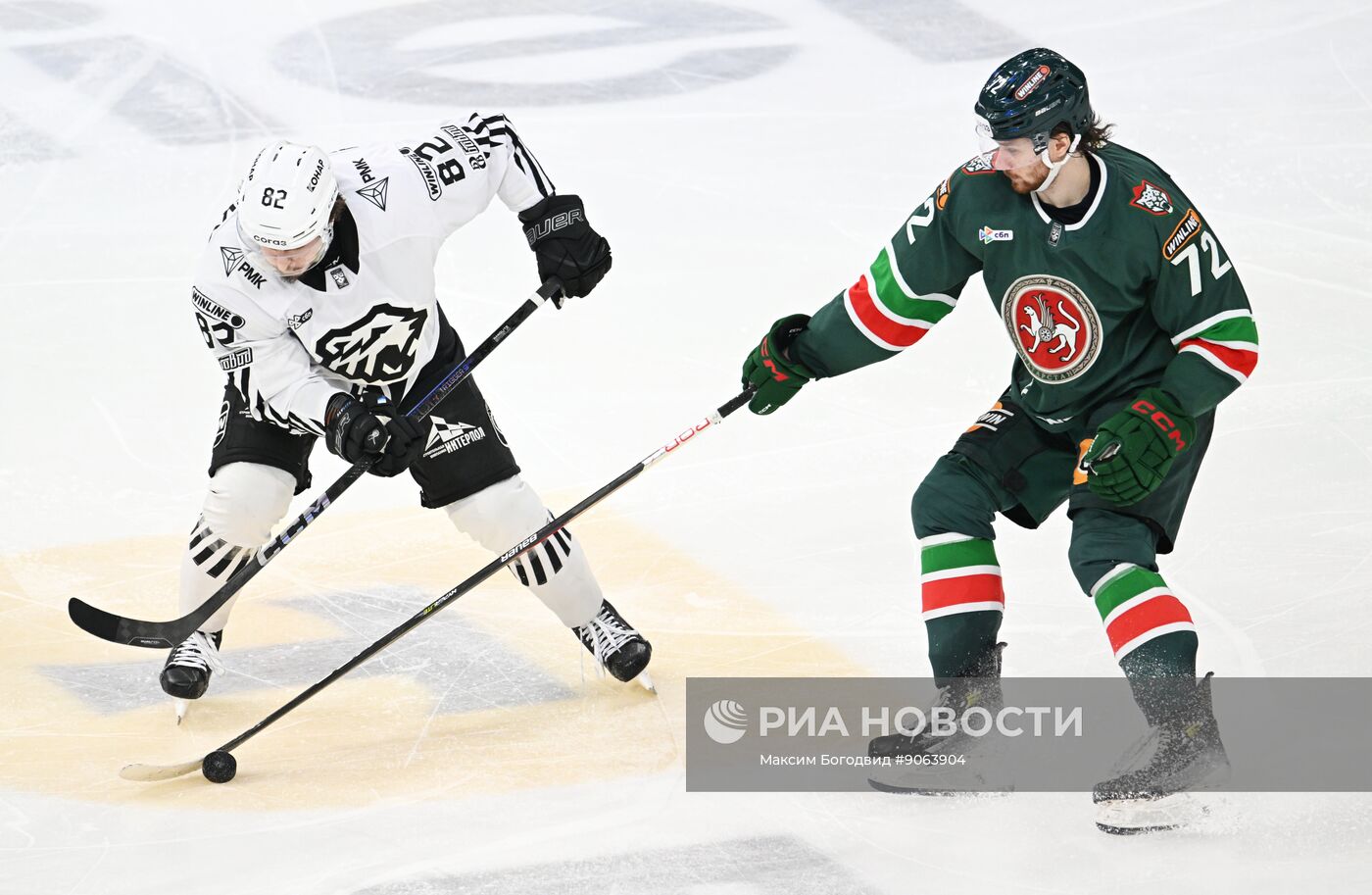 Хоккей. КХЛ. "Ак Барс" (Казань) - "Трактор" (Челябинск)