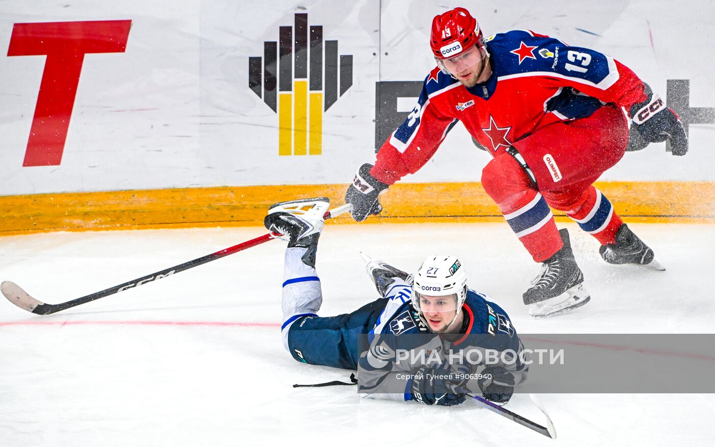 Хоккей. КХЛ. ЦСКА (Москва) - "Торпедо" (Нижний Новгород)