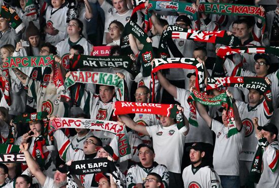 Хоккей. КХЛ. "Ак Барс" (Казань) - "Трактор" (Челябинск)
