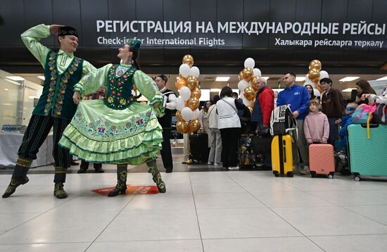 Открытие прямого авиасообщения между Абу-Даби и Казанью