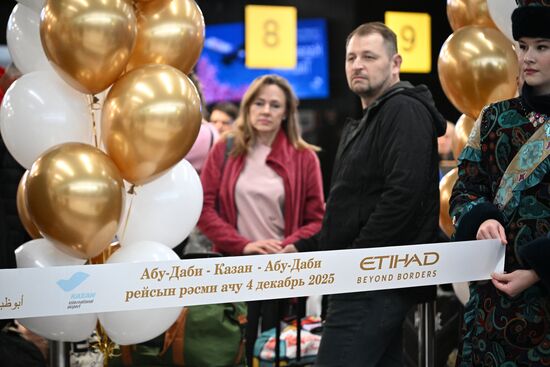 Открытие прямого авиасообщения между Абу-Даби и Казанью