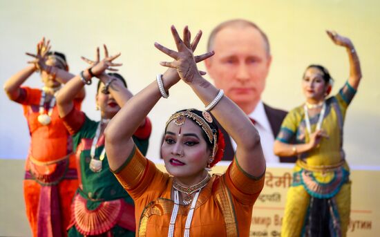 Государственный визит президента РФ Владимира Путина в Индию