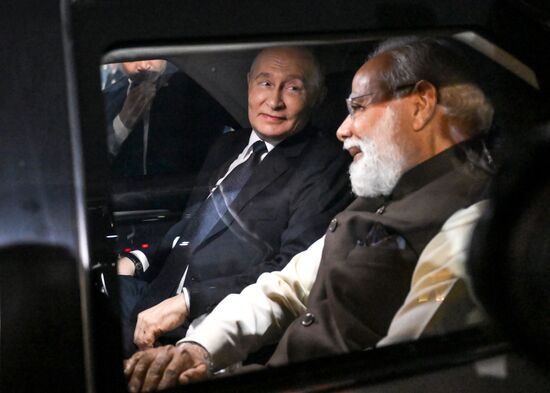 Государственный визит президента РФ Владимира Путина в Индию