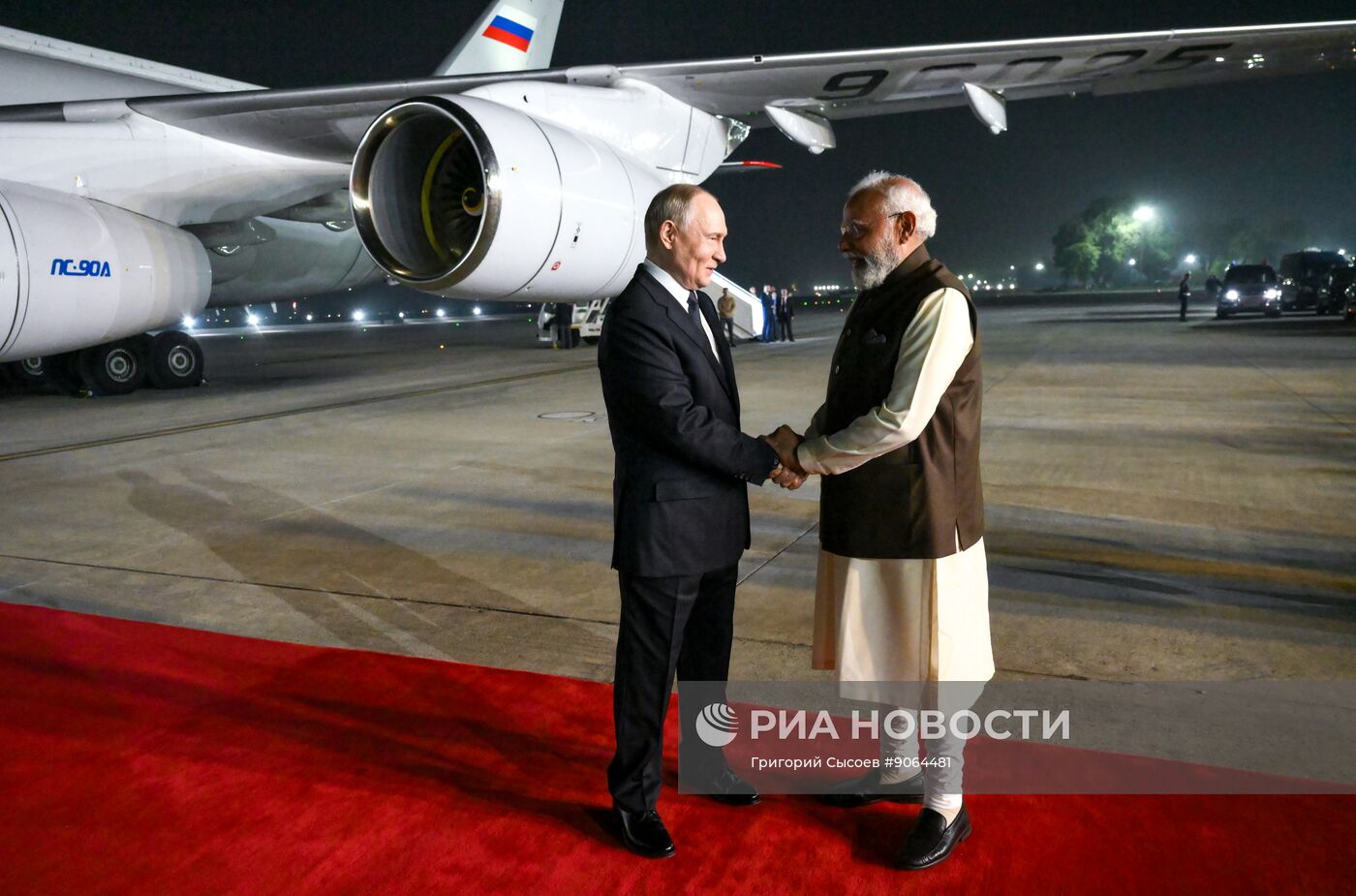 Государственный визит президента РФ Владимира Путина в Индию