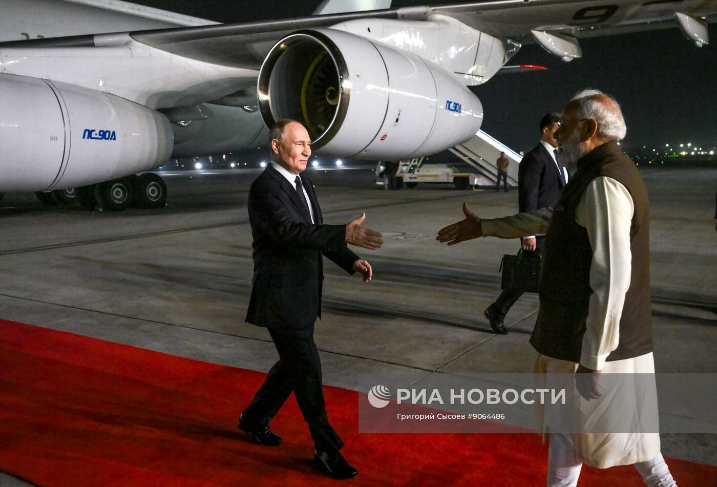 Государственный визит президента РФ Владимира Путина в Индию