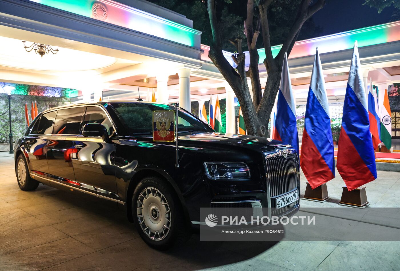 Государственный визит президента РФ Владимира Путина в Индию