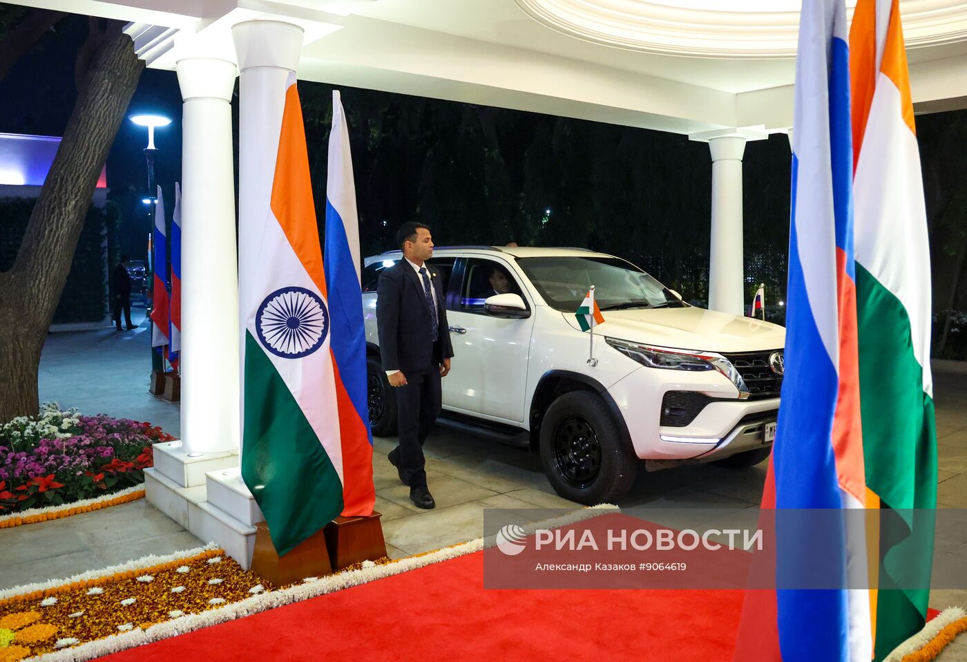 Государственный визит президента РФ Владимира Путина в Индию