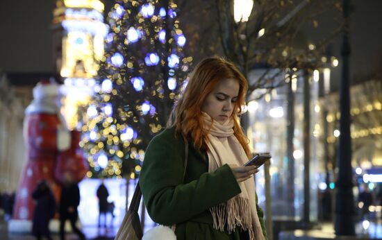 Новогоднее украшение Санкт-Петербурга