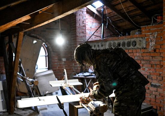 Боевая работа расчета БПЛА "Молния-2" 37-го мотострелкового полка на Краснолиманском направлении СВО