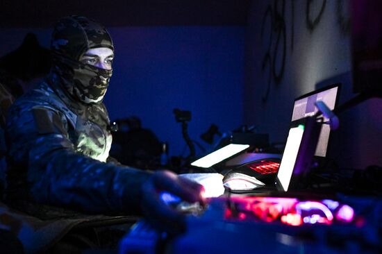 Боевая работа расчета БПЛА "Молния-2" 37-го мотострелкового полка на Краснолиманском направлении СВО