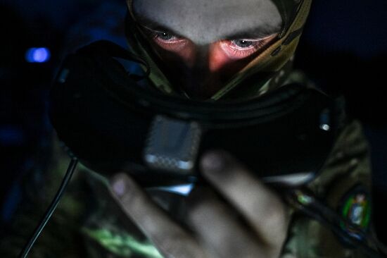 Боевая работа расчета БПЛА "Молния-2" 37-го мотострелкового полка на Краснолиманском направлении СВО