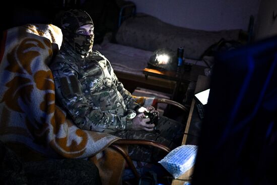 Боевая работа расчета БПЛА "Молния-2" 37-го мотострелкового полка на Краснолиманском направлении СВО