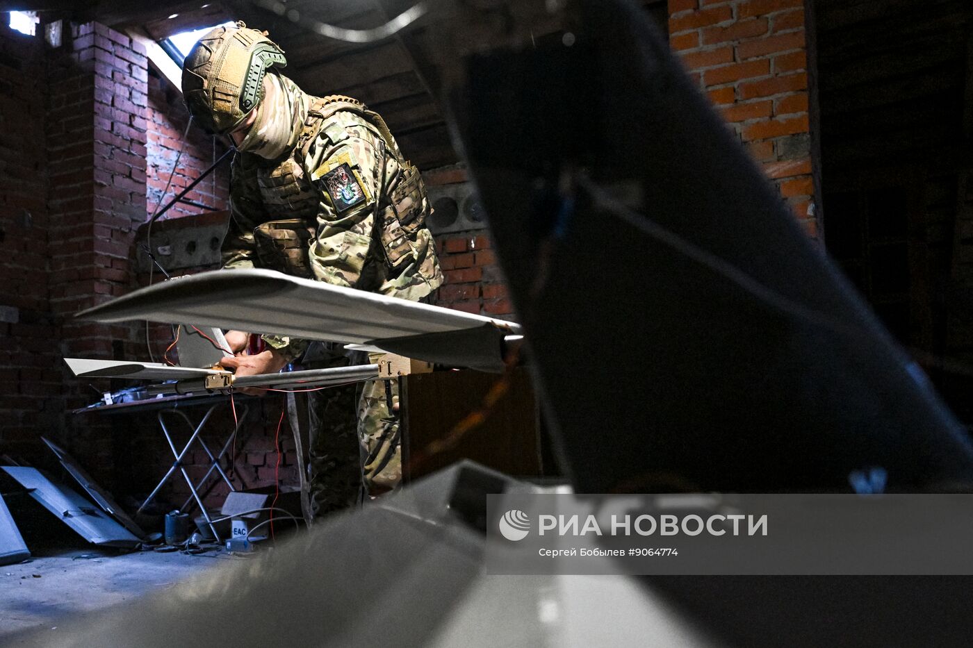 Боевая работа расчета БПЛА "Молния-2" 37-го мотострелкового полка на Краснолиманском направлении СВО