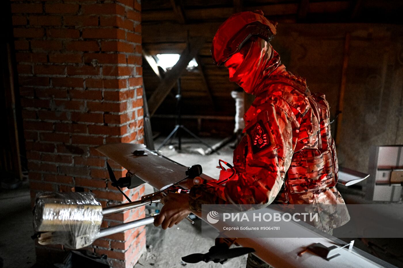 Боевая работа расчета БПЛА "Молния-2" 37-го мотострелкового полка на Краснолиманском направлении СВО